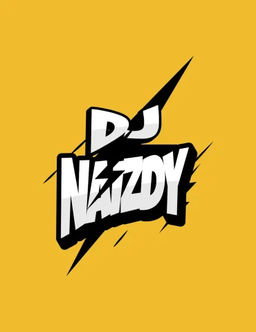 Dj Naizdy sur fond jaune